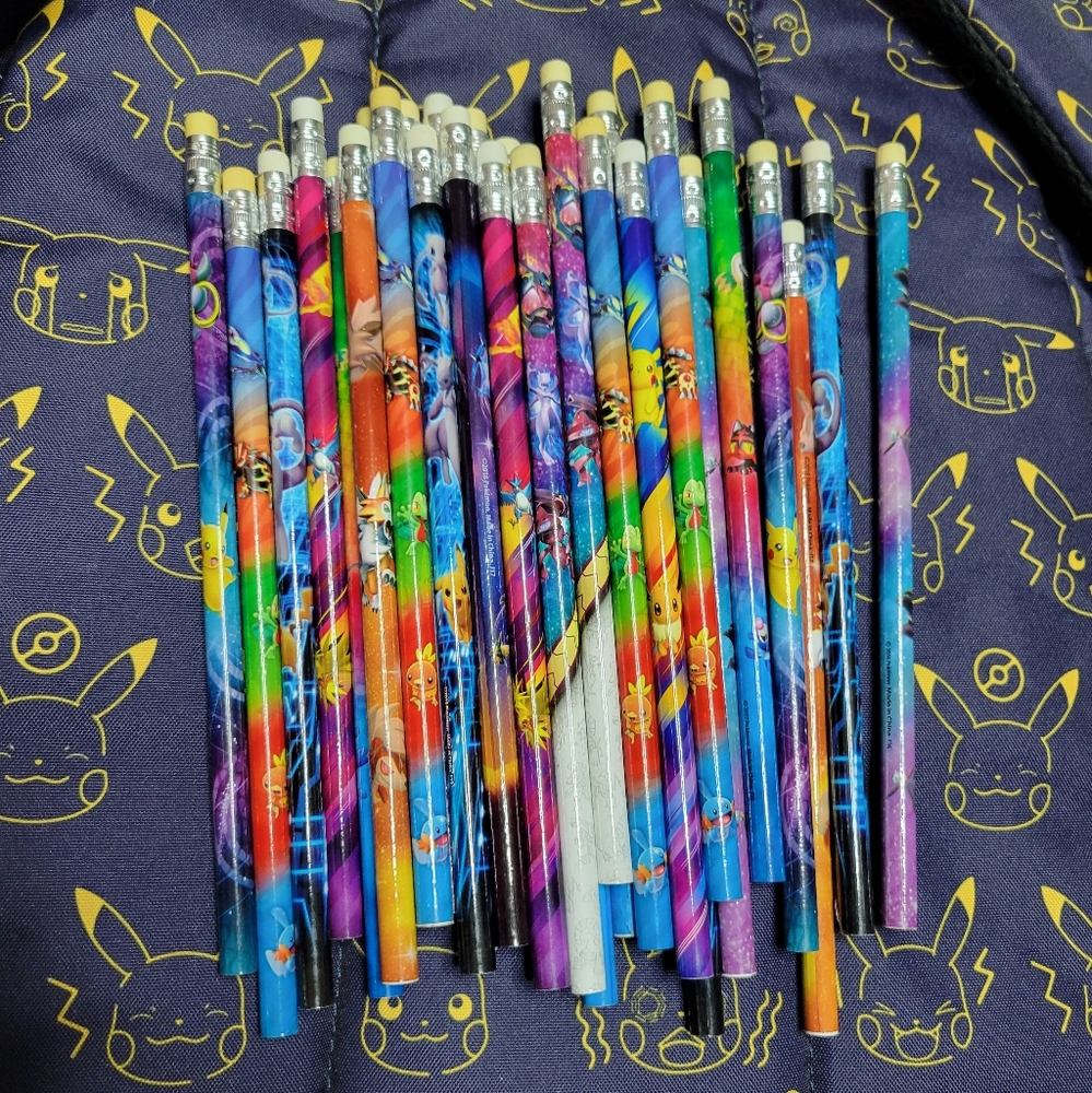 Pokemon Pencils